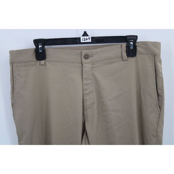 NIKE KHAKI GOLF PANTS SIZE 34X30 TAN - Picture 2 of 8